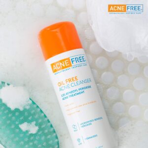 ACNE FREE OIL FREE ACNE CLEANSER 2.5% BENZOYL PEROXIDE