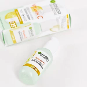 GARNIER SKINACTIVE VITAMIN C 2IN1 BRIGHTENING SERUM CREAM