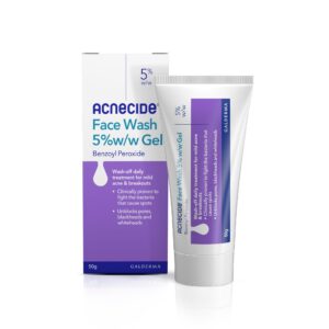 ACNECIDE 5% BENZOYL PEROXIDE FACE WASH