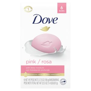 DOVE PINK BEAUTY BAR X 6 BARS