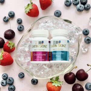SATIN SKINZ GLUTATHIONE PLUS AND ASTAXNTHIN PLUS