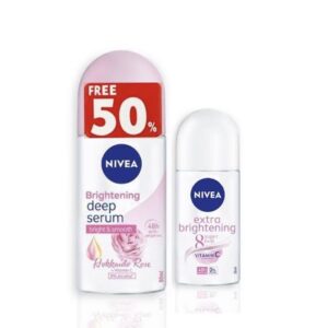 NIVEA BRIGHTENING DEEP SERUM 2 IN 1 ROLL ON
