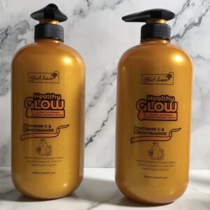 BIO NATURE HEALTHY GLOW ULTRA LIGHTENING SCRUB SHOWER CREAM