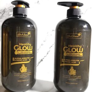 BIO NATURE HEALTHY GLOW PRO LIGHTENING SCRUB SHOWER CREAM