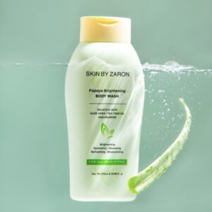 SKIN BY ZARON PAPAYA BRIGHTENING BODY WASH