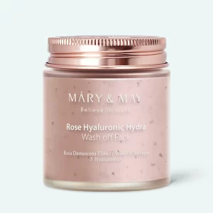 MARY AND MAY ROSE HYALURONIC HYDRA WASH OFF PACK