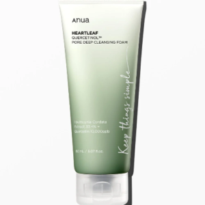 ANUA HEARTLEAF QUERCETINOL PORE DEEP CLEANSING FOAM