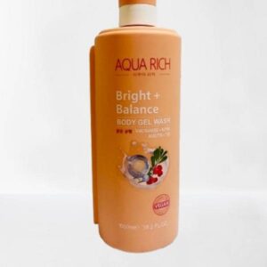 AQUA RICH BRIGHT+BALANCE BODY GEL WASH