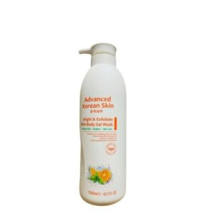 ADVANCED KOREAN SKIN- Bright& Exfoliate Mint Body gel wash