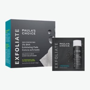 PAULA’S CHOICE 2% BHA Exfoliating Pads- Cotton Exfoliants