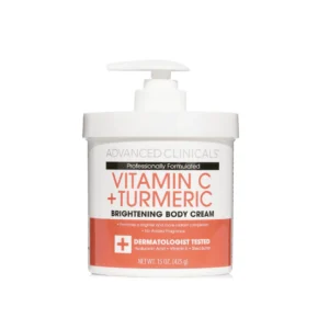 Advanced clinicals Vitamin C + Tumeric Brightening Body Cream