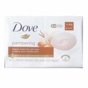 Dove Pampering Shea Butter & Warm Vanilla 3in1 4x90g bar Soap