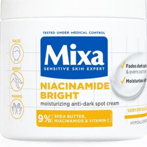 Mixa Niacinamide Bright Moisturizing Anti Dark Spot Cream 400ml
