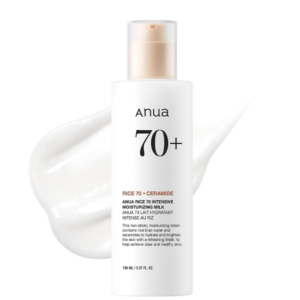Anua Rice 70 + Ceramide Intensive Moisturizing Milk 150ml